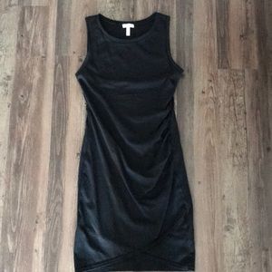 Women’s Black Leith Ruched Body-Con Dress Size M
